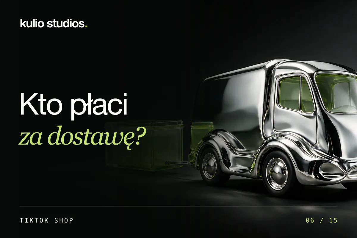 Kto płaci za dostawę? Ilustracja do poradnika: darmowa dostawa TikTok Shop.