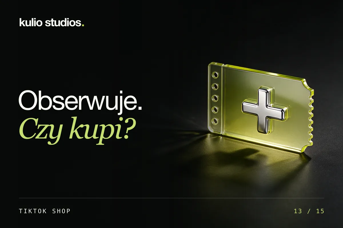 Obserwuje. Czy kupi? Ilustracja do poradnika: kupon TikTok Shop.