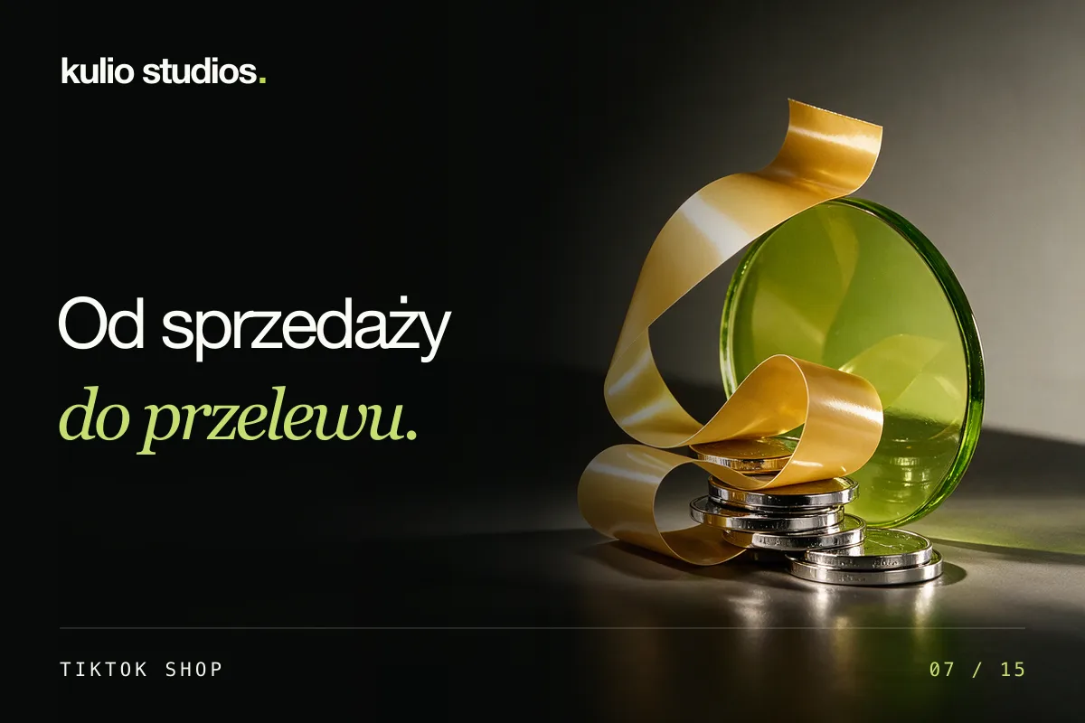Od sprzedaży do przelewu. Ilustracja do poradnika: wypłaty TikTok Shop.