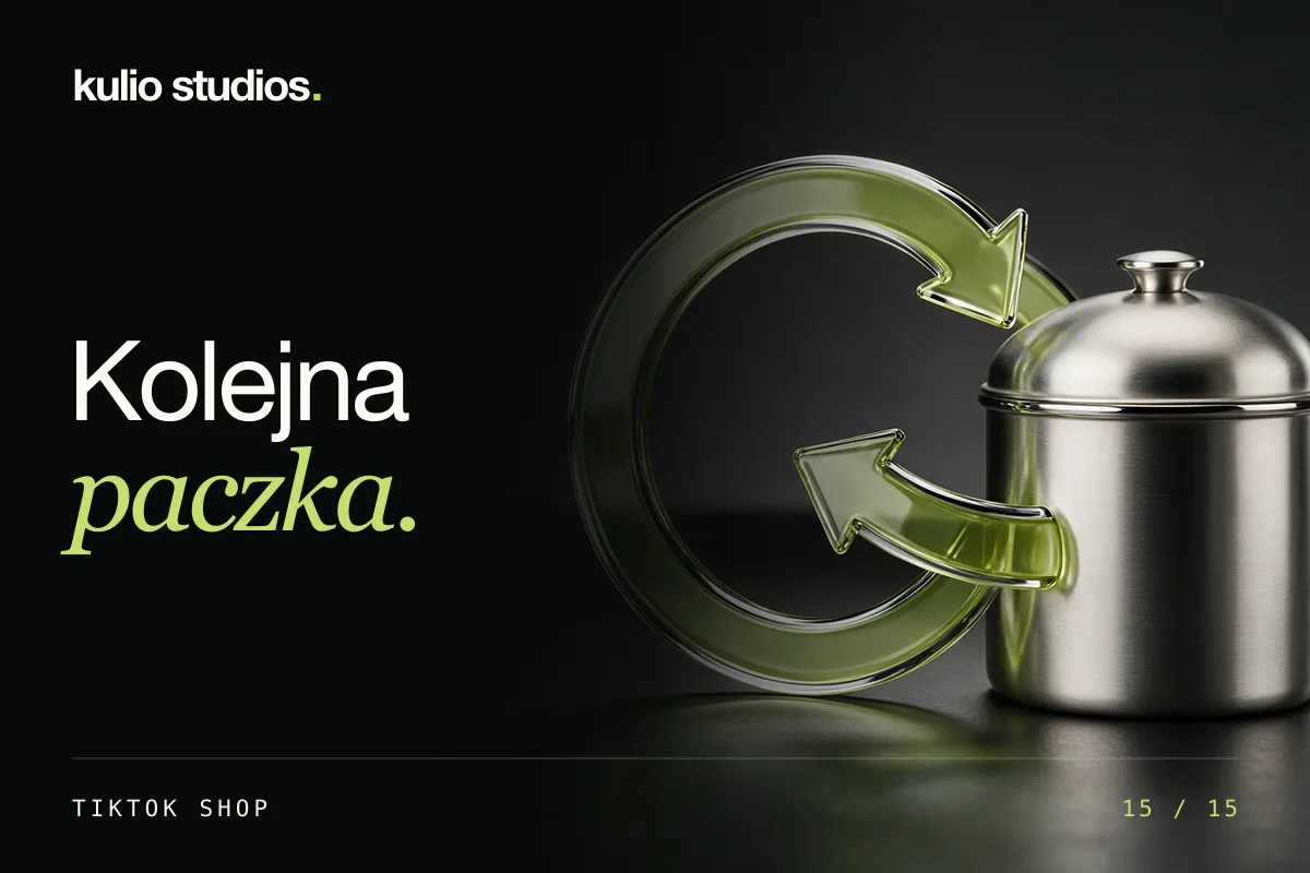 Kolejna paczka. Ilustracja do poradnika: subskrypcje TikTok Shop.